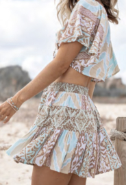 Korte Broek Zela Sun Mint Print