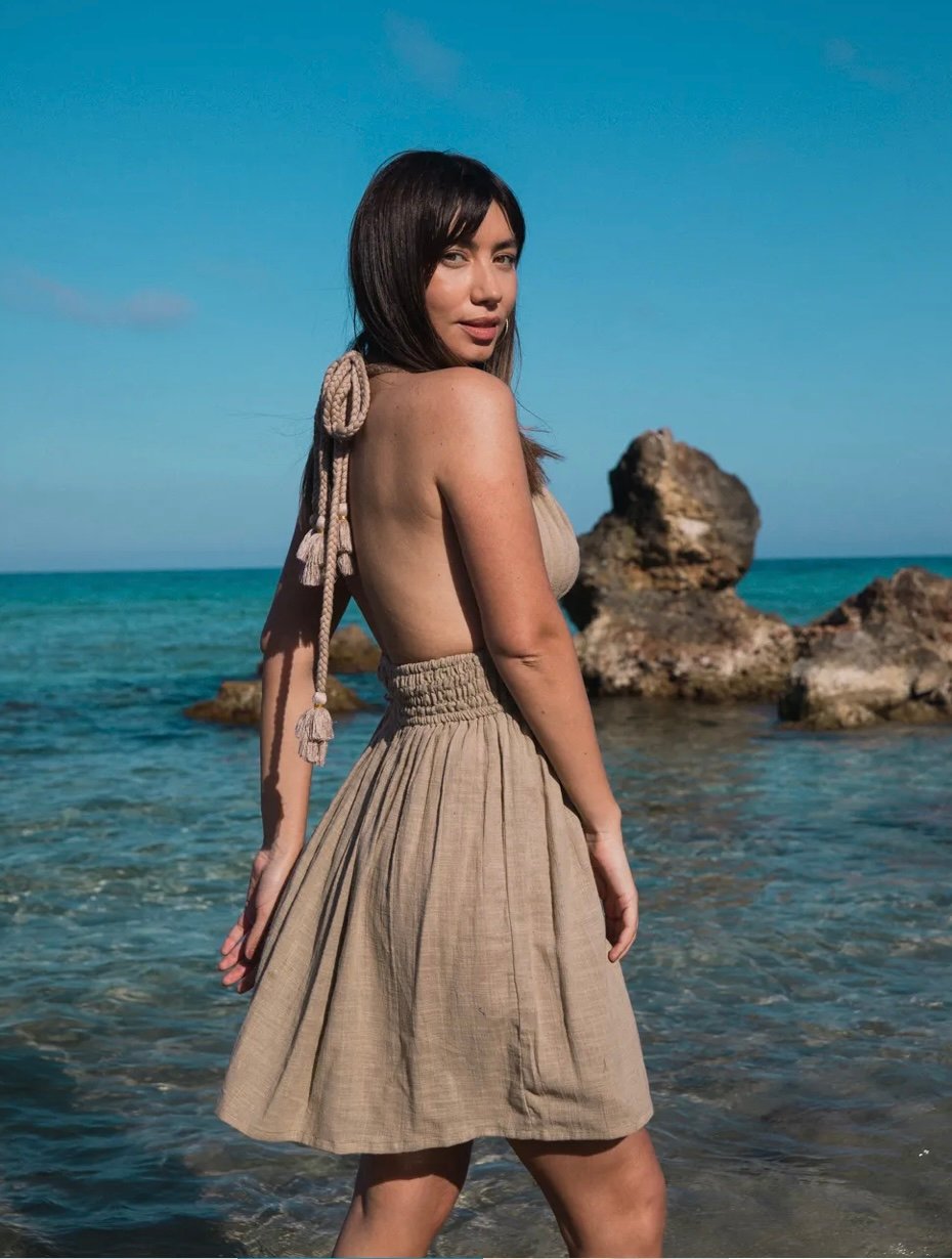 Jurk Vaya Beige