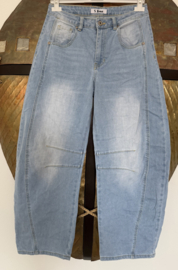 S. Women Barrel Broek Licht Blauw SW2048