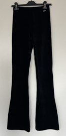 Ambika Julie Flared Ribbroek Zwart