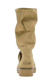 Cha-Label Moc High Buckle Mushroom Boots