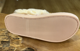 Pantoffels Fake Fur Roze