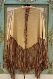 Omslagdoek/Sjaal Pelush Zalm Handmade