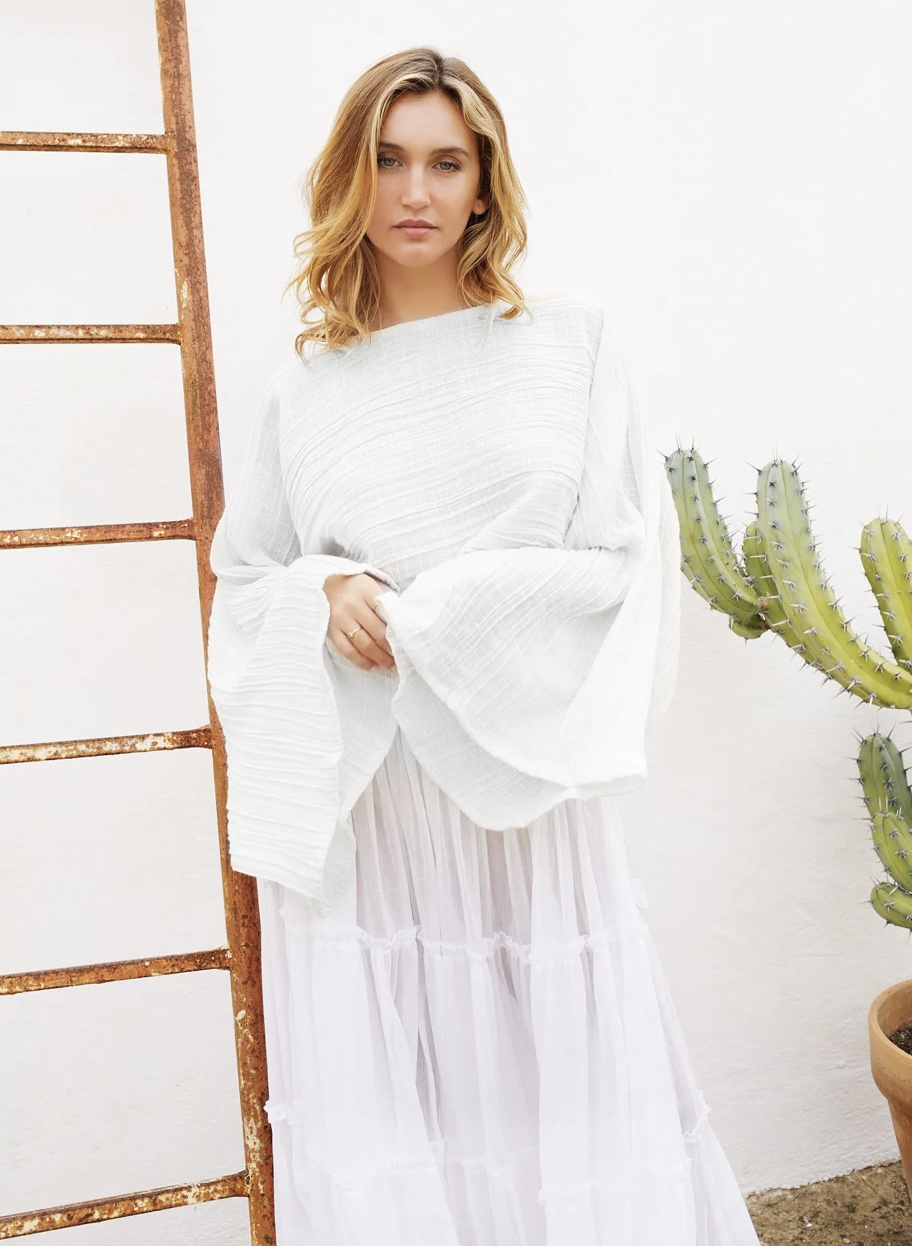 Boho Top Tulum Wit