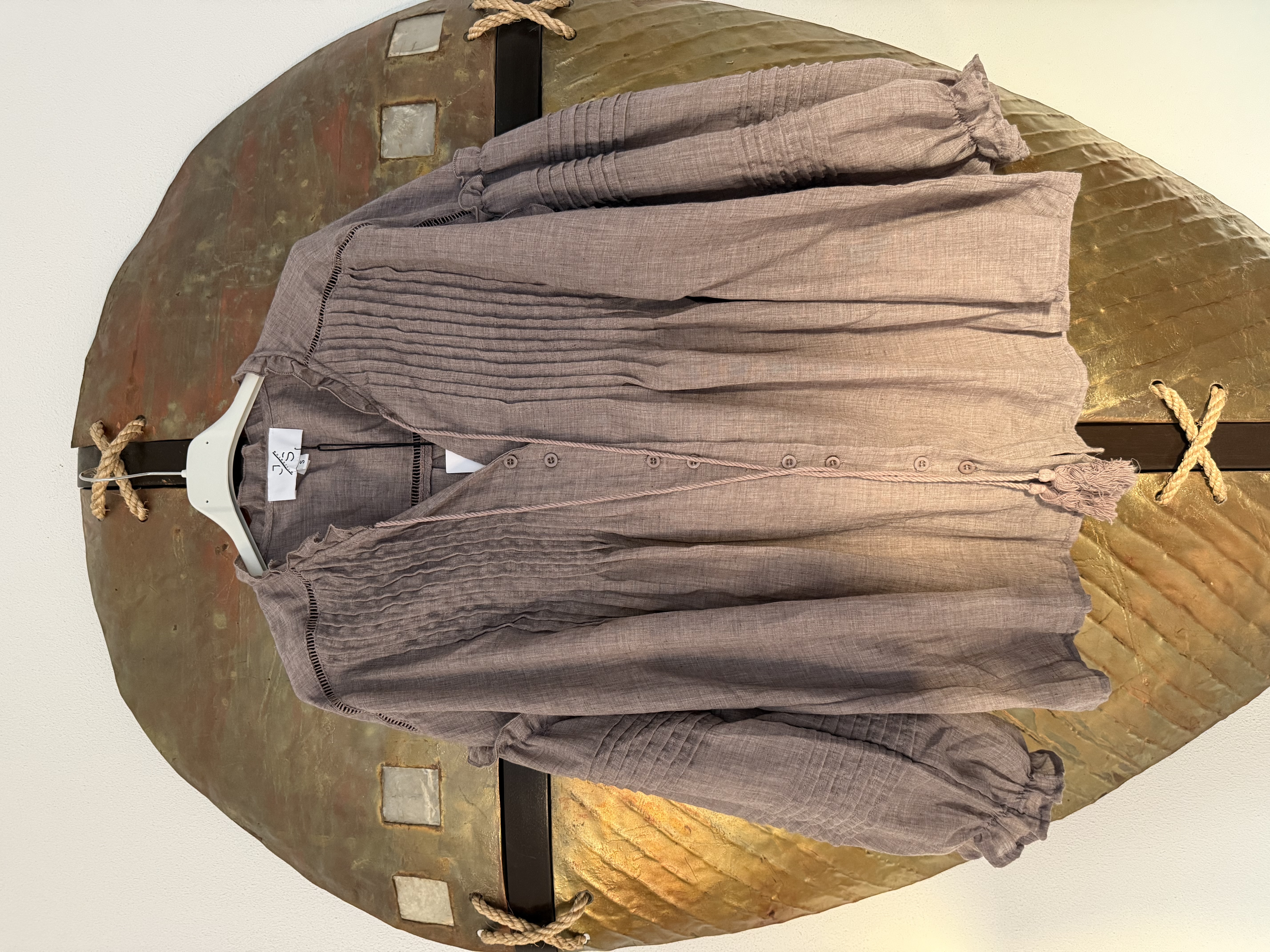 Boho Blouse Purple