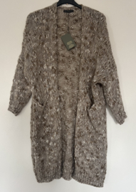 Gemeleerd Gebreid Vest Ruby