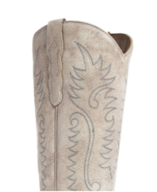 Prairie Western Boots Ivoor