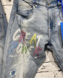 S. Women Great Power Jeans Licht Blauw SW1206