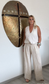 Linnen Broek Sanur Beige