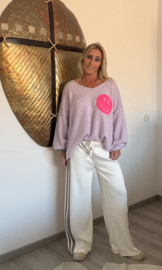 Broek Stripe Wit