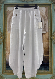 Linnen Broek Pure Wit