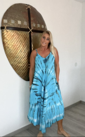 Jumpsuit Tie Dye Print Turquoise