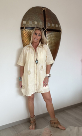 Tuniek Maya Crème