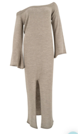 Elin Knitted Jurk Grijs