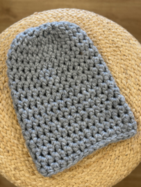 Winter Beanie Uni Licht Grijs