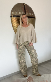 Cargo Camouflage Broek Steentjes