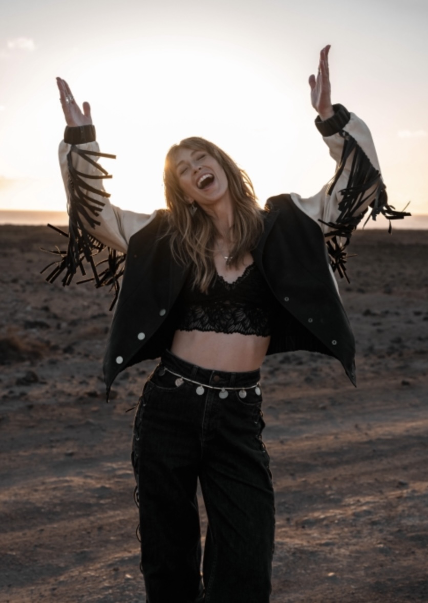 Lina Bralette Zwart