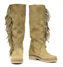 Moc Alta Fringe Kaki