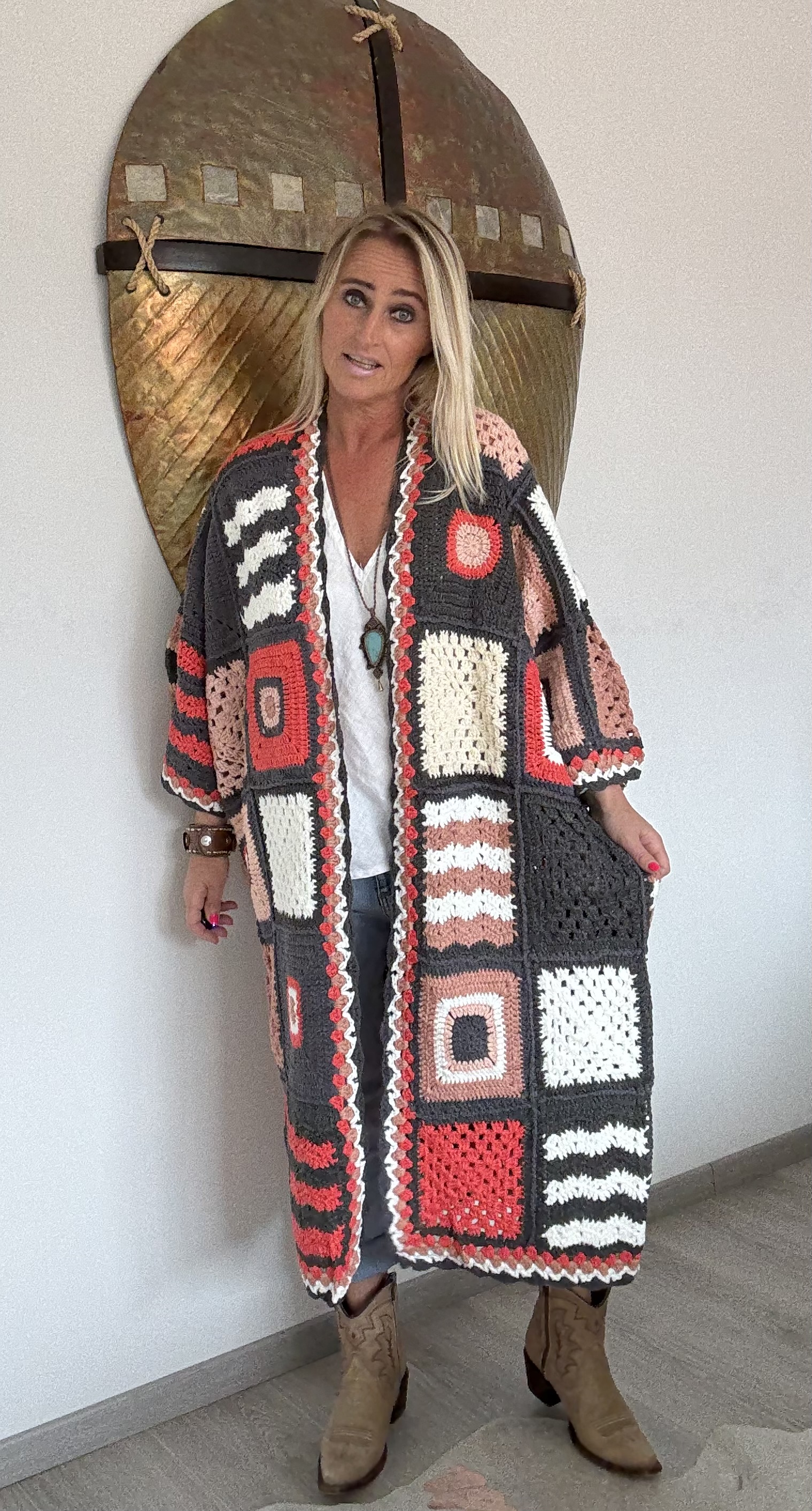 Vest Joy Antraciet/Coral
