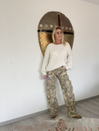 Cargo Camouflage Broek Steentjes