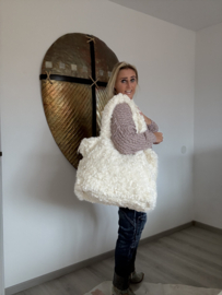 Shoppertas Diva Off-White