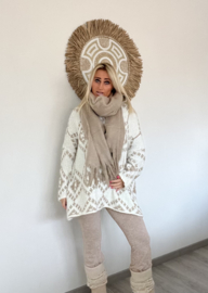 Sjaal Taupe