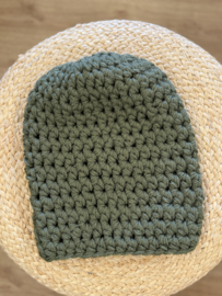 Winter Beanie Uni Army Groen