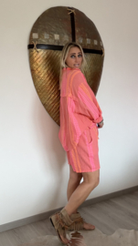 Short Summer Coral/Fuchsia