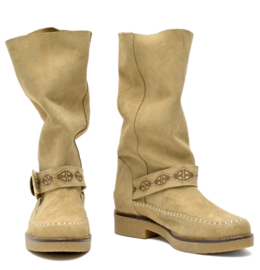 Cha-Label Moc High Buckle Mushroom Boots