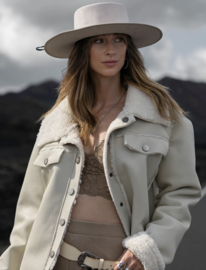 Celeste Reversible Jas Licht Beige
