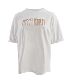 Sky Fringe T-Shirt Off-White
