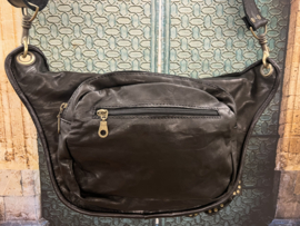 Crossbody Tas Sarlinas Zwart Leer