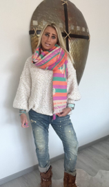 Sjaal Fuchsia