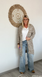 Gemeleerd Gebreid Vest Ruby