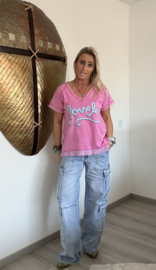 Toxik Cargo Jeans Licht Blauw