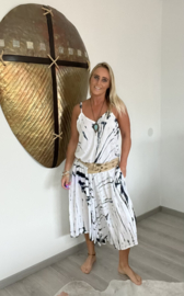 Jumpsuit Tie Dye Print Wit
