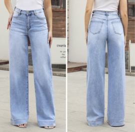 Jewelly Jeans 9174 Wide Leg Licht Blauw