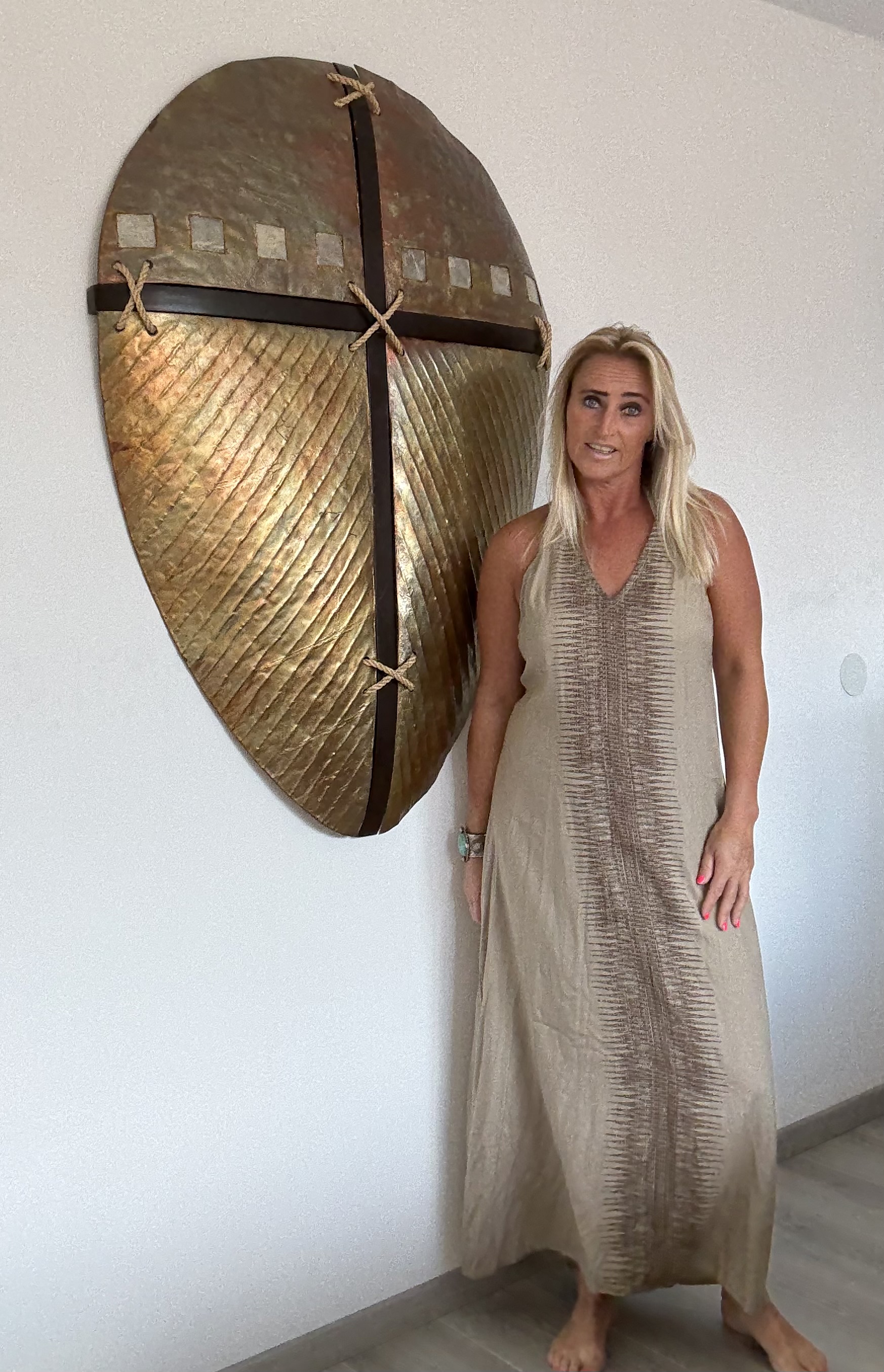 Niut Print Dress Sand