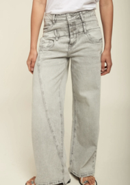 Toxik Jeans Wide Leg Grijs