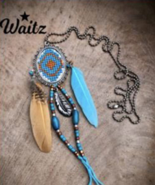 WAITZ Ketting Turquoise