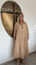 Jurk Joseli Camel