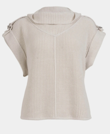 Zindy Blouse Knit Bone