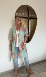 Kimono Beach Love Turquoise