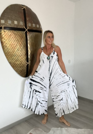 Jumpsuit Tie Dye Print Wit