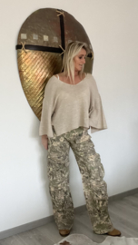 Cargo Camouflage Broek Steentjes