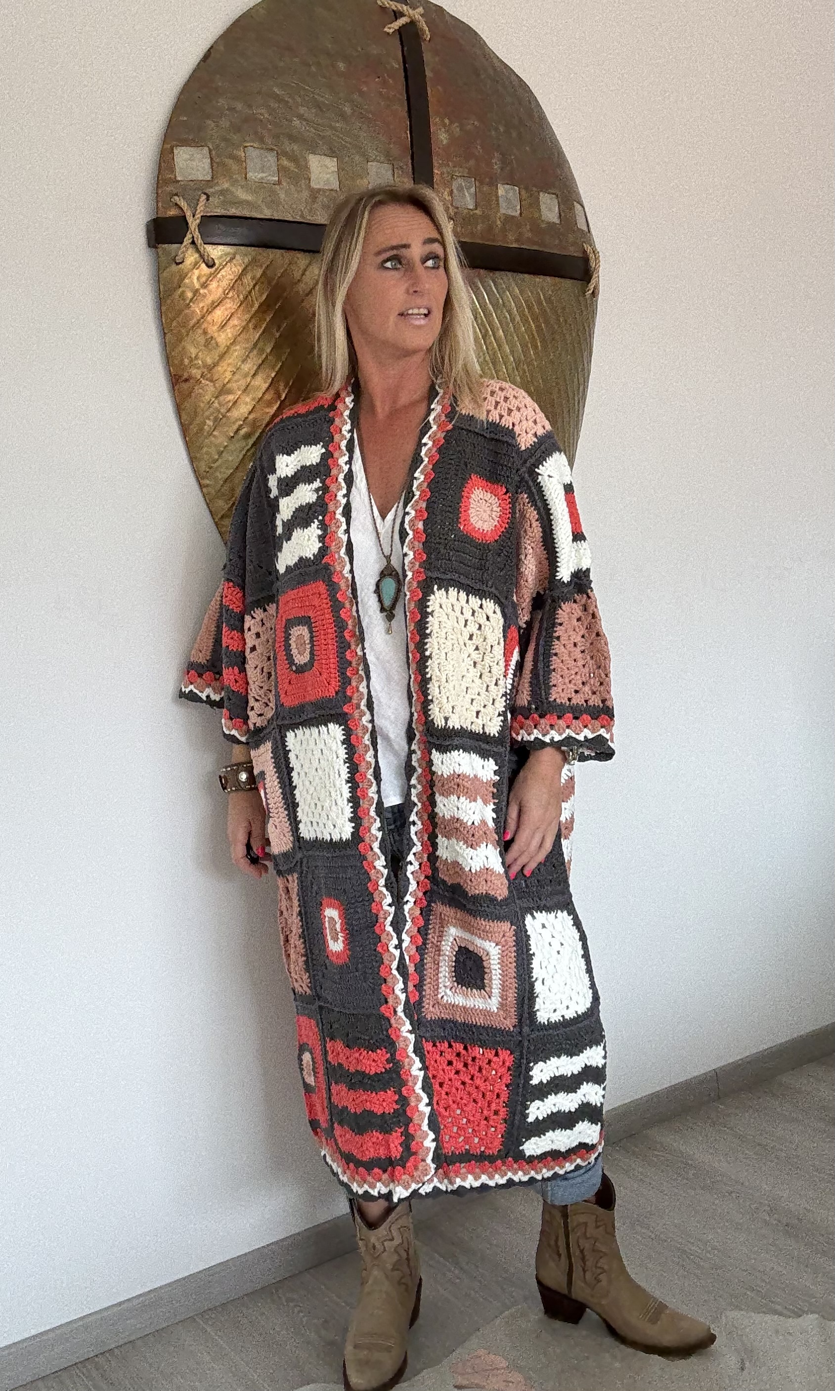 Vest Joy Antraciet/Coral
