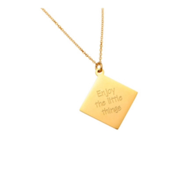 Ketting “Enjoy The Little Things”