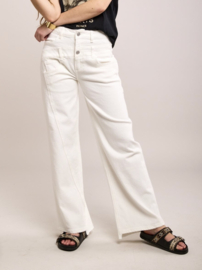 Toxik Jeans Wide Leg Wit