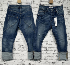 S.Women Baggy Jeans Blauw SW1669