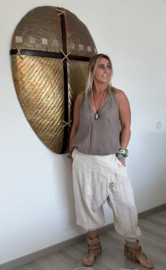 Top Lino Taupe